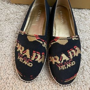 Prada espadrilles! Like new